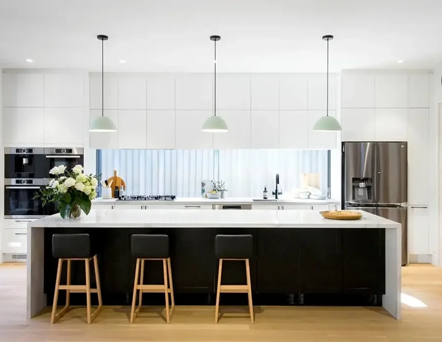 Full kitchen gut and remodel with luxury finishes in Tampa Ba